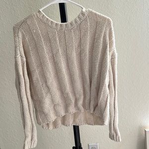 Womens Cream Sweater